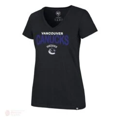 '47 BRAND Vancouver Canucks 47 Brand Pop Ultra Rival V-Neck Womens Shirt