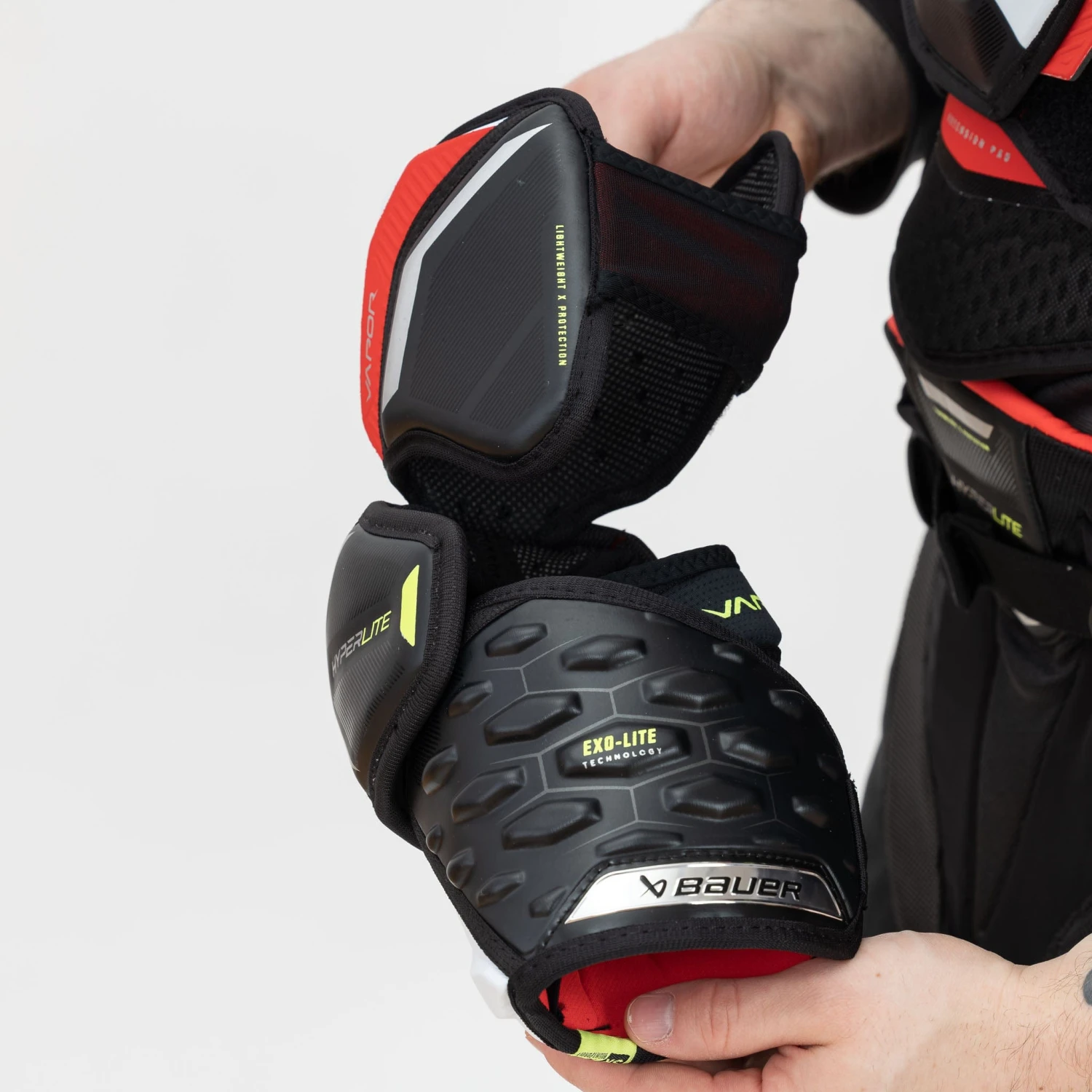 Bauer Vapor Hyperlite Intermediate Hockey Elbow Pads - Image 7