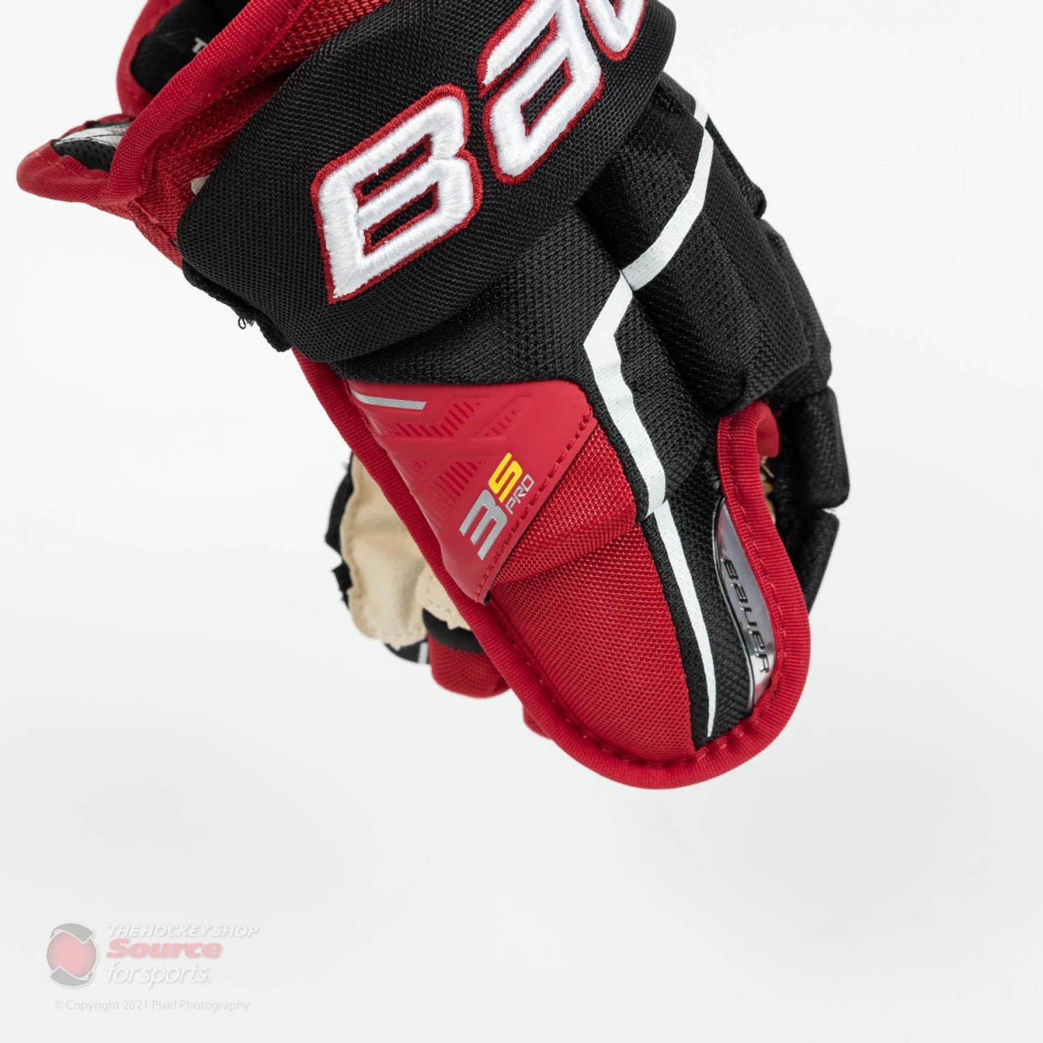 Bauer Supreme 3S Pro Intermediate Hockey Gloves - Image 8