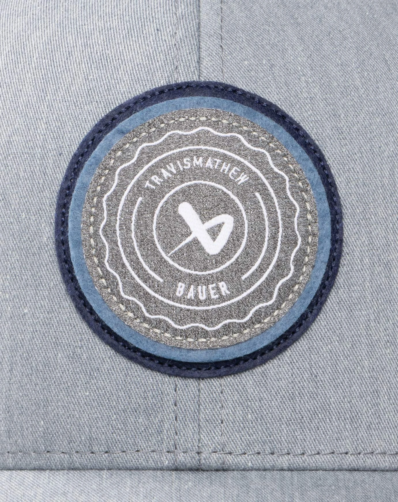 Bauer Travis Mathew BA Patch Hat - Grey - Image 4