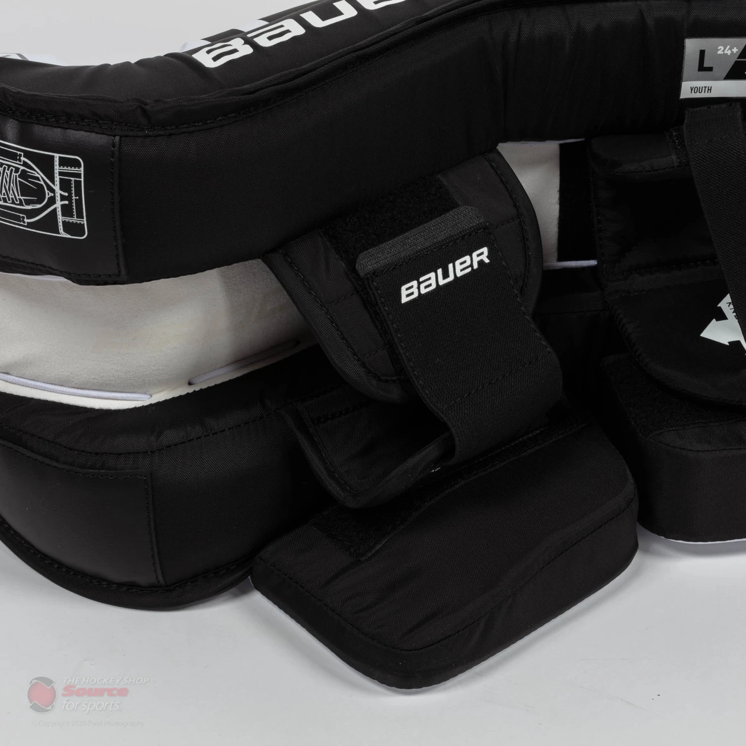 Bauer GSX Prodigy Youth Goalie Leg Pads S20 - Image 8