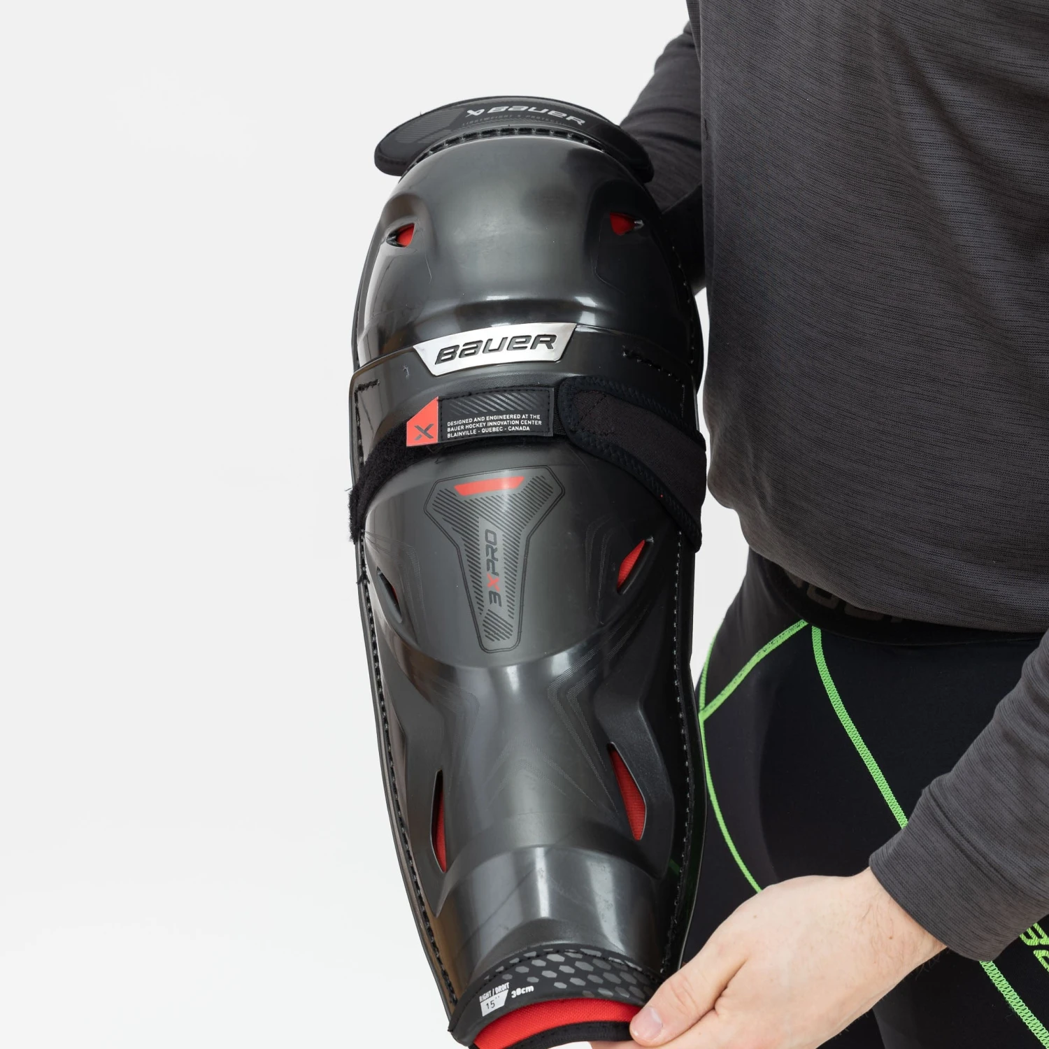 Bauer Vapor 3X Pro Senior Hockey Shin Guards - Image 7