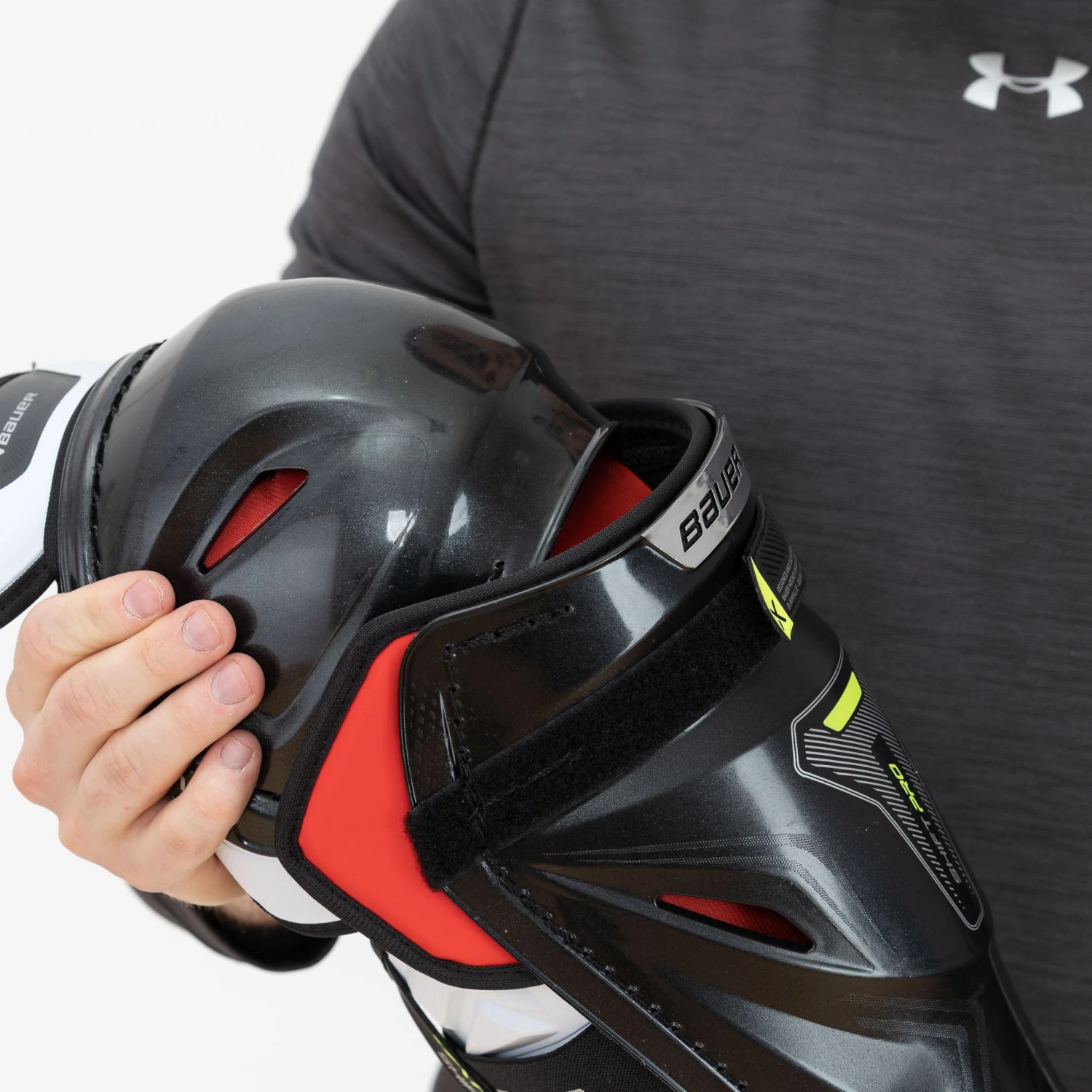 Bauer Vapor Shift Pro Junior Hockey Shin Guards - Image 11