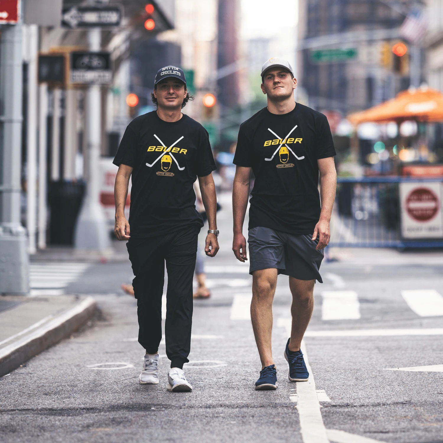 Bauer Spittin' Chiclets Shortsleeve Mens Shirt - Image 4