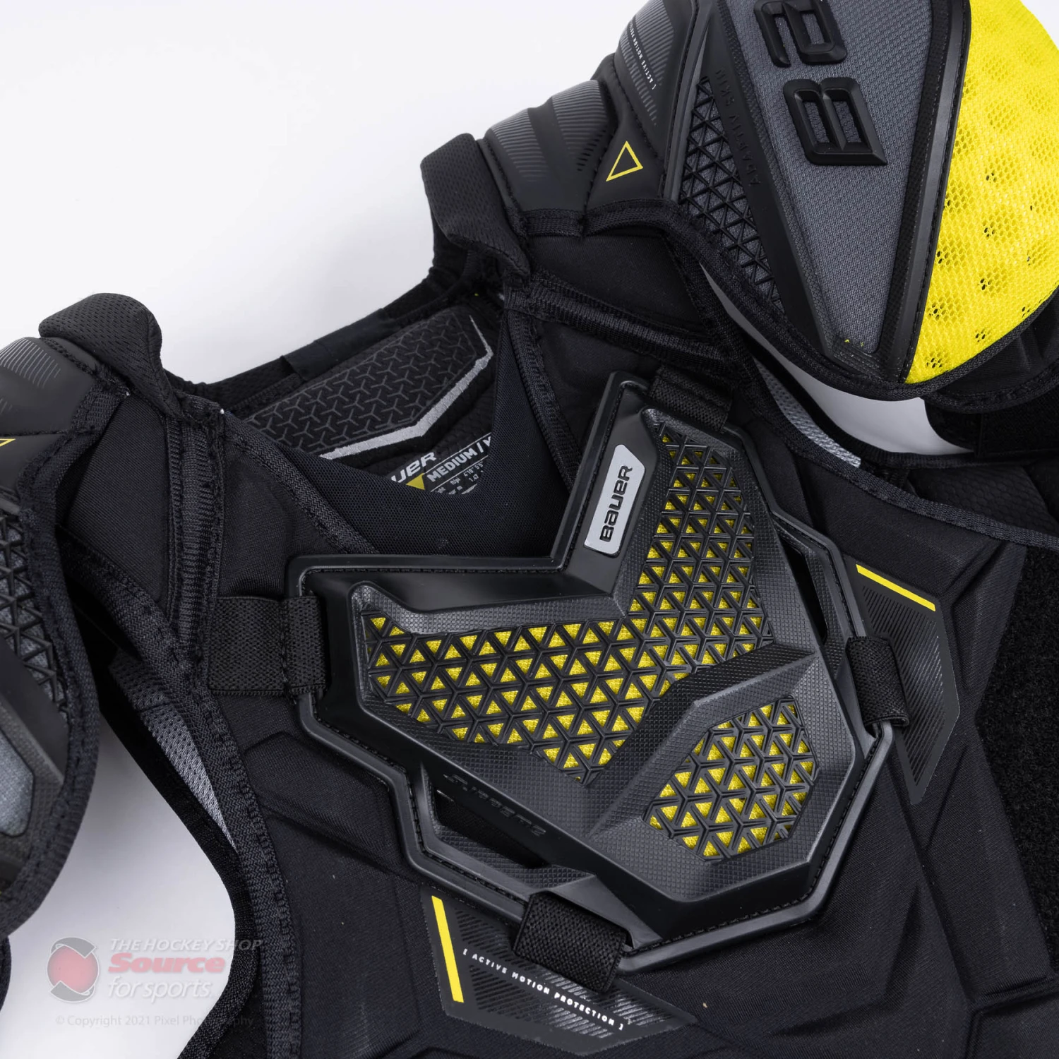 Bauer Supreme UltraSonic Intermediate Hockey Shoulder Pads - Image 3