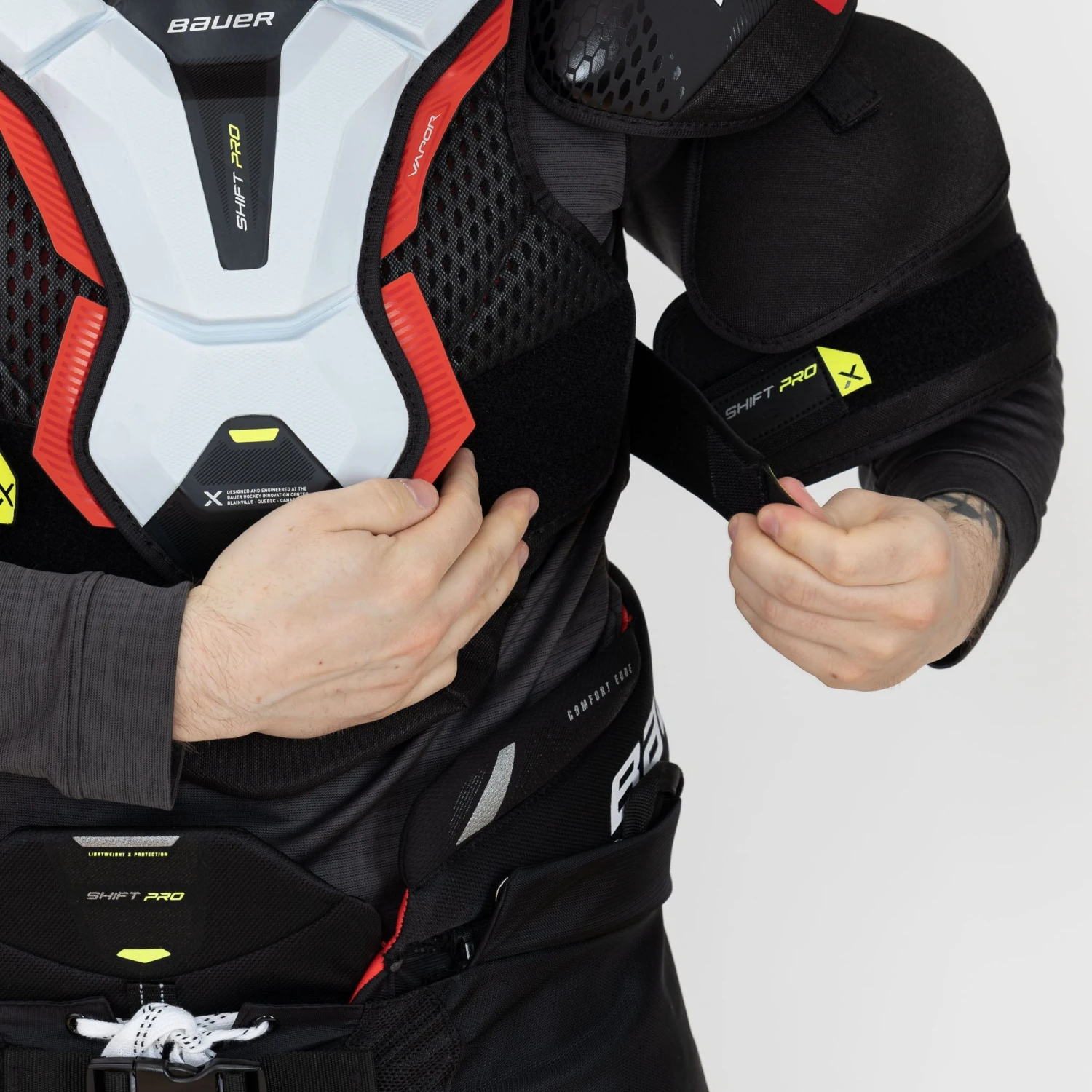 Bauer Vapor Shift Pro Intermediate Hockey Shoulder Pads - Image 5