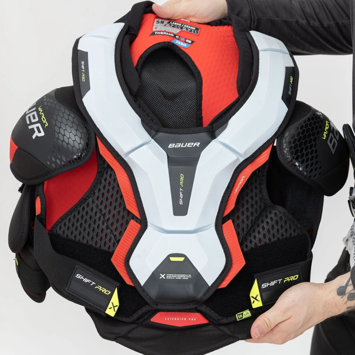 Bauer Vapor Shift Pro Intermediate Hockey Shoulder Pads - Image 2