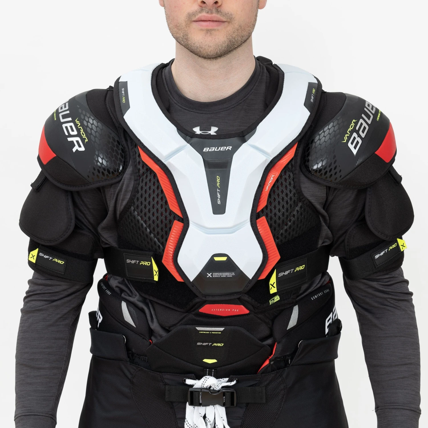 Bauer Vapor Shift Pro Intermediate Hockey Shoulder Pads - Image 7