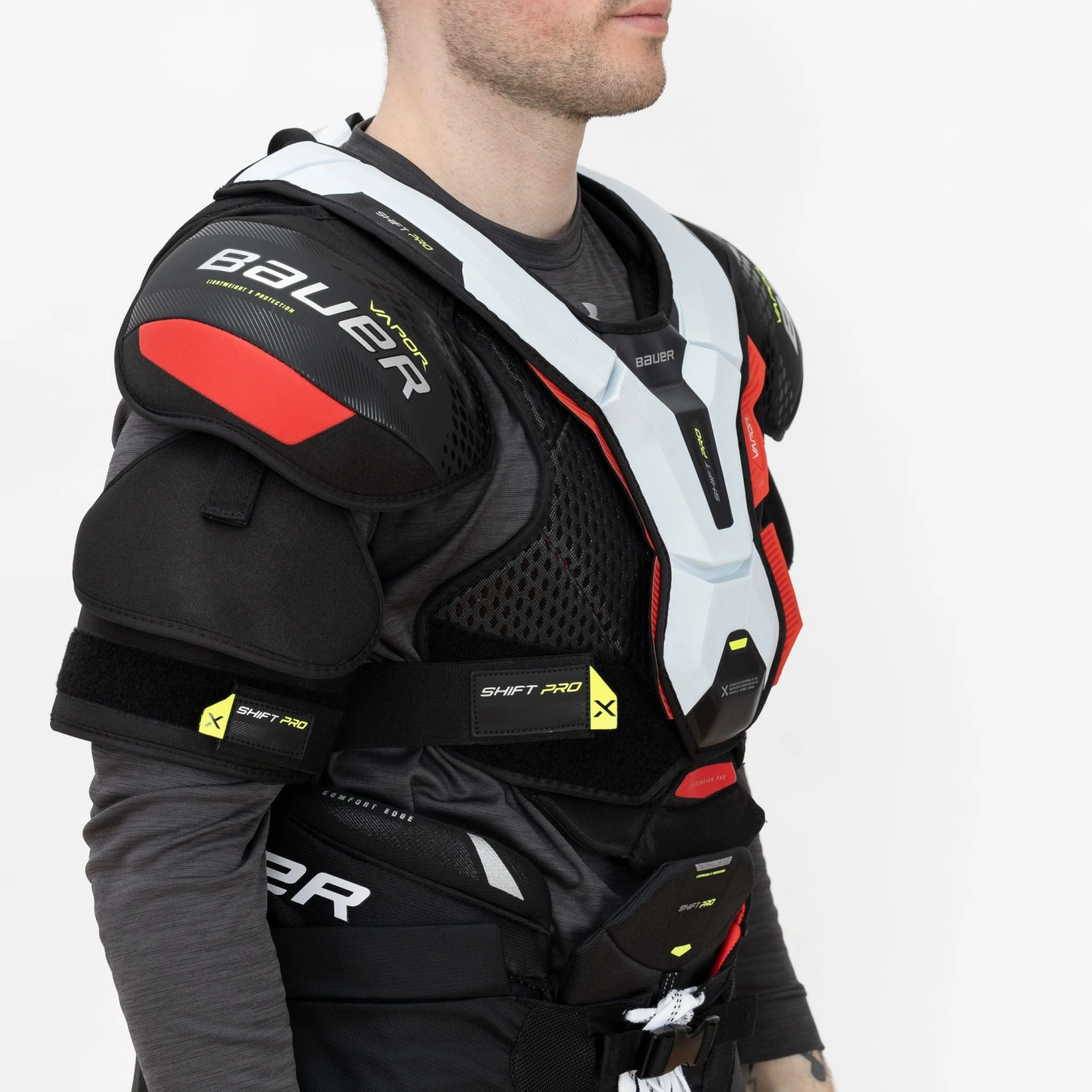 Bauer Vapor Shift Pro Intermediate Hockey Shoulder Pads - Image 9
