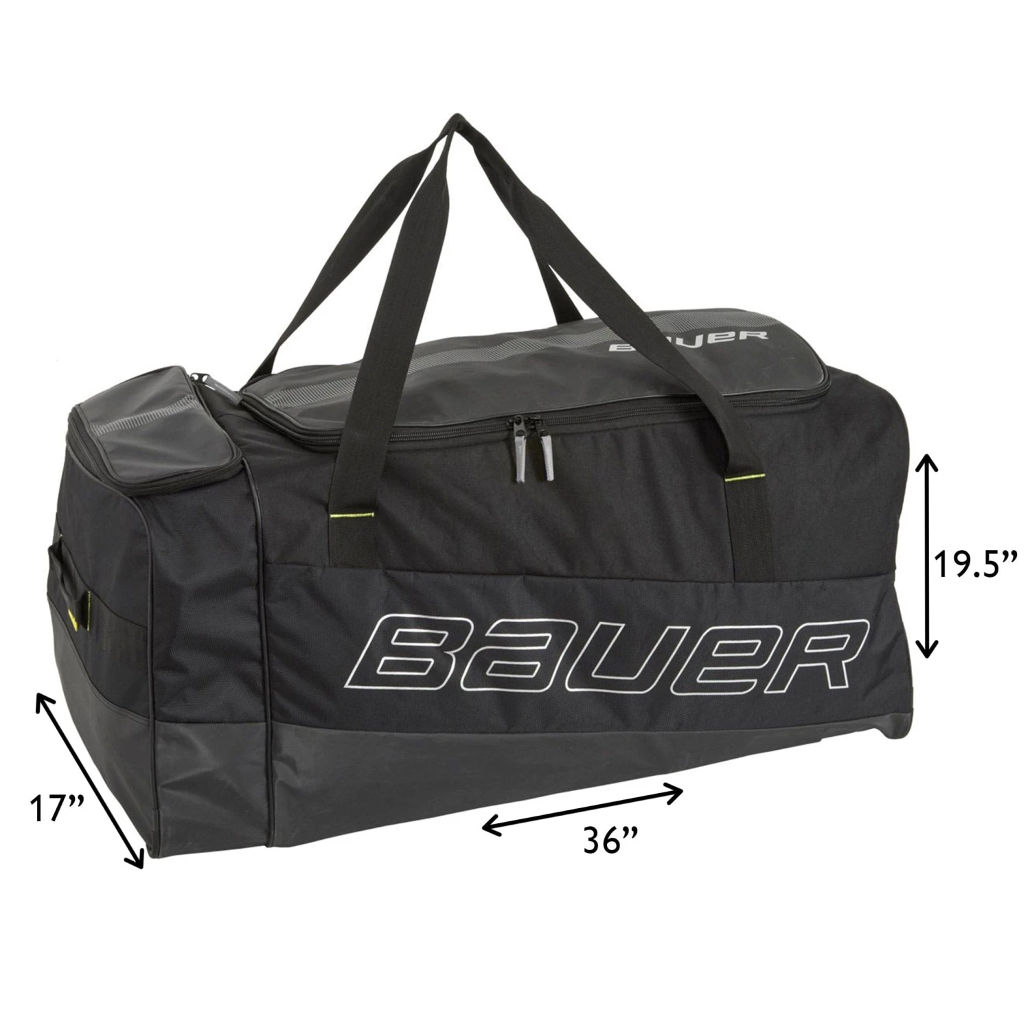 Bauer Premium Senior Wheel Hockey Bag - Image 4