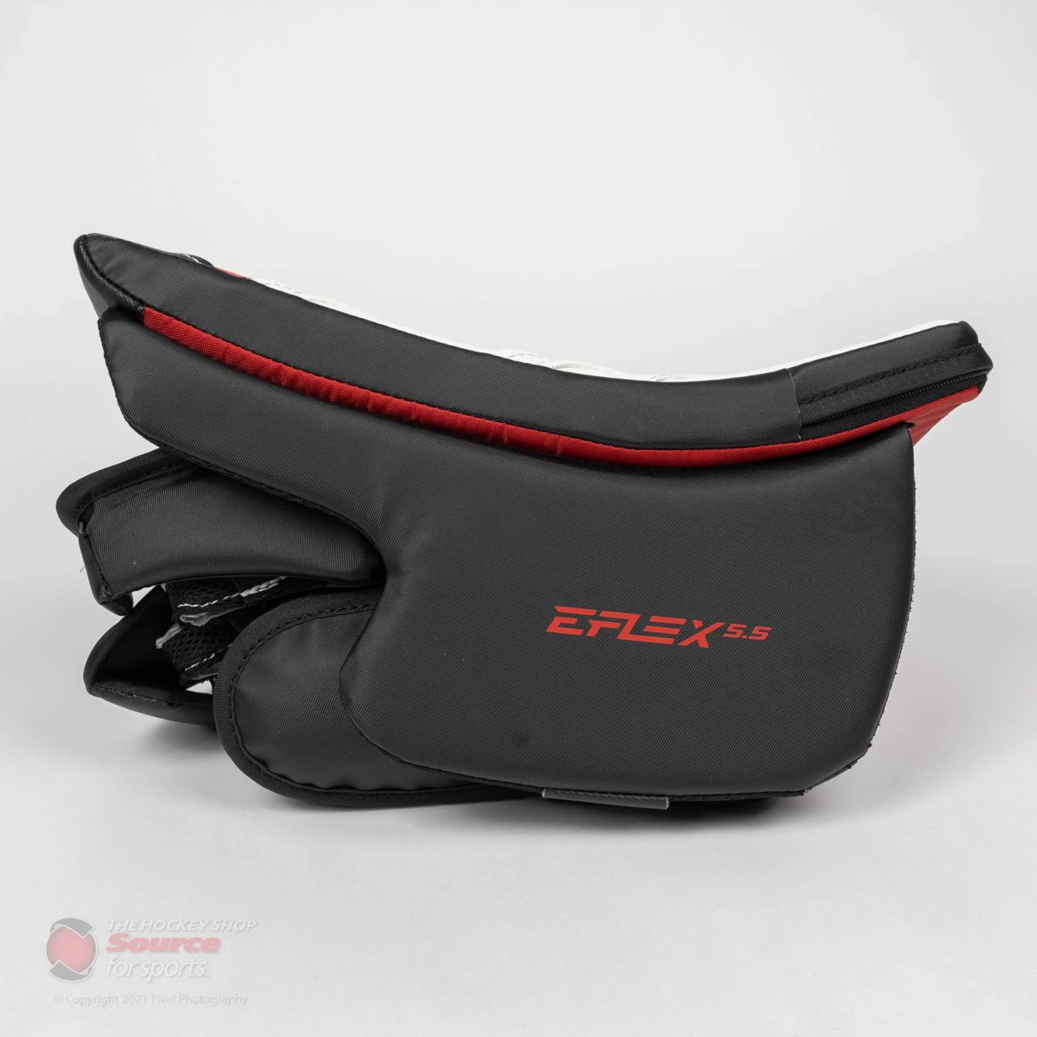 CCM Extreme Flex E5.5 Junior Goalie Blocker - Source Exclusive - Image 2