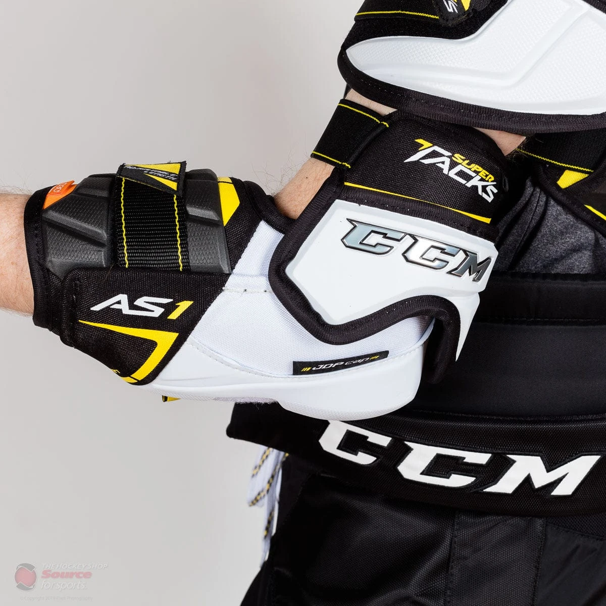 CCM Super Tacks AS1 Senior Hockey Elbow Pads - Image 5