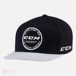 CCM Academy Flat Visor Snapback Hat