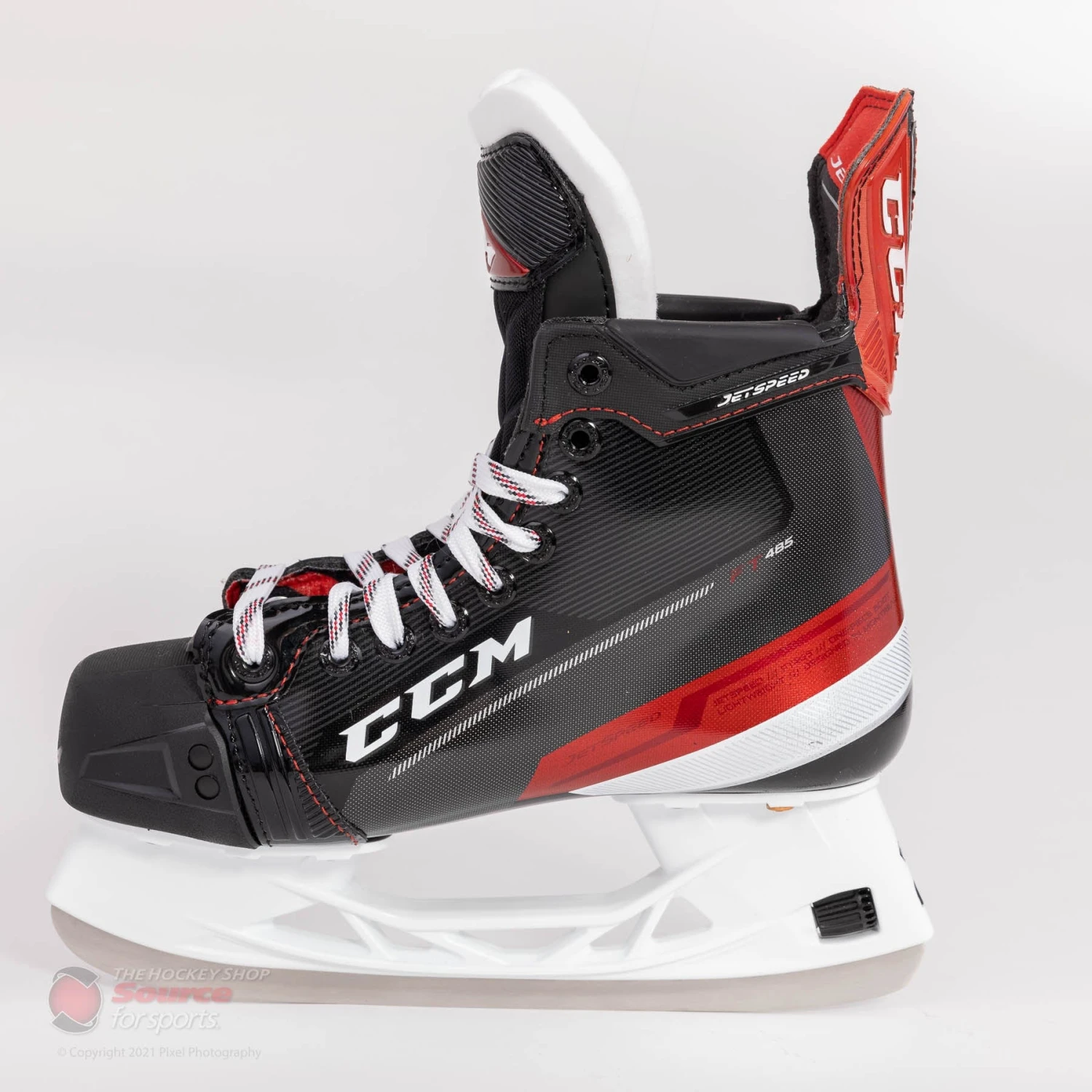 CCM Jetspeed FT485 Intermediate Hockey Skates - Image 2