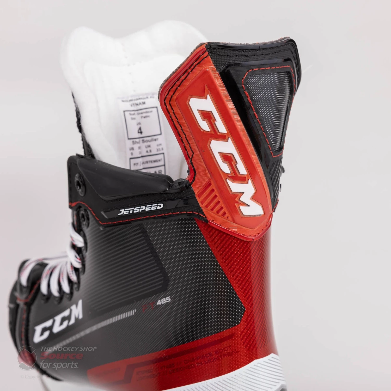 CCM Jetspeed FT485 Intermediate Hockey Skates - Image 7