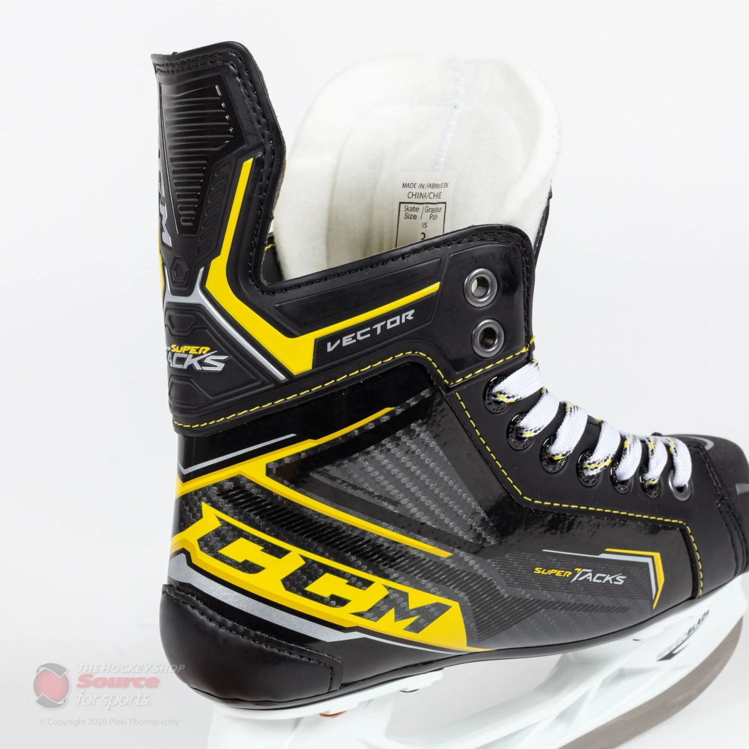 CCM Super Tacks Vector Junior Hockey Skates (2020) - Image 2