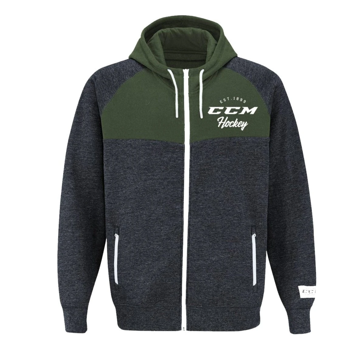 CCM Academy Full-Zip Mens Hoodie - Image 3
