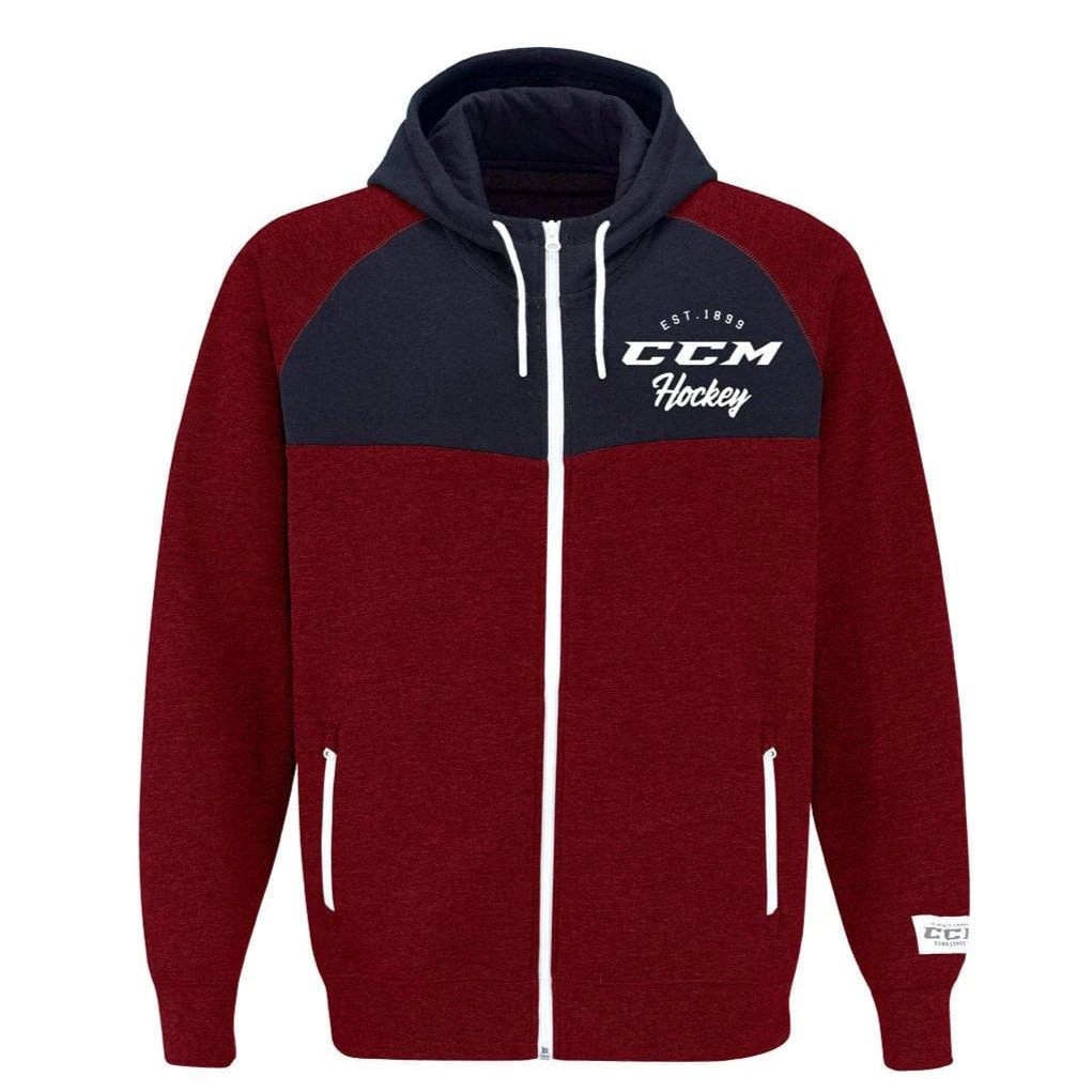 CCM Academy Full-Zip Mens Hoodie - Image 2