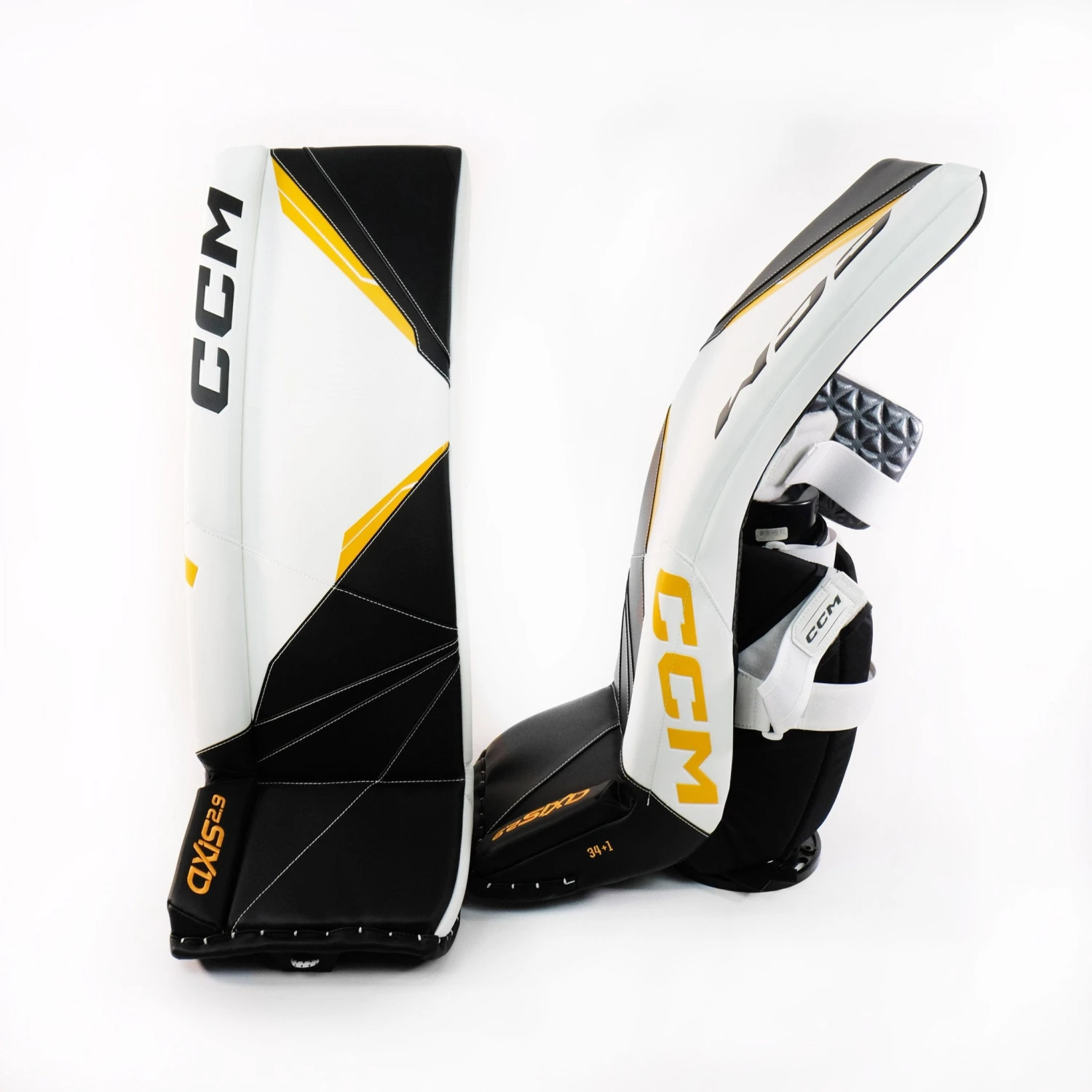 CCM Axis 2.9 Senior Goalie Leg Pads - Image 2