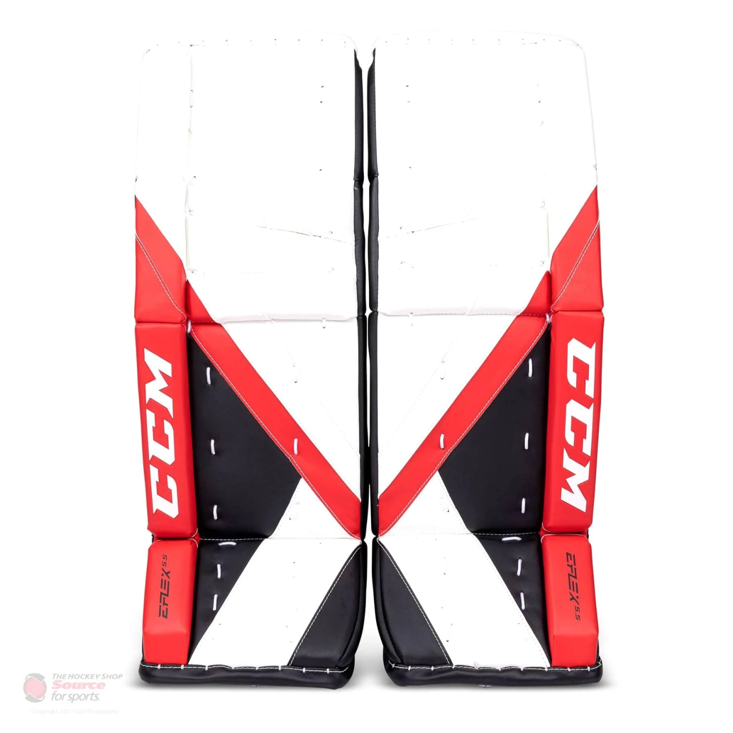 CCM Extreme Flex E5.5 Junior Goalie Leg Pads - Source Exclusive - Image 17