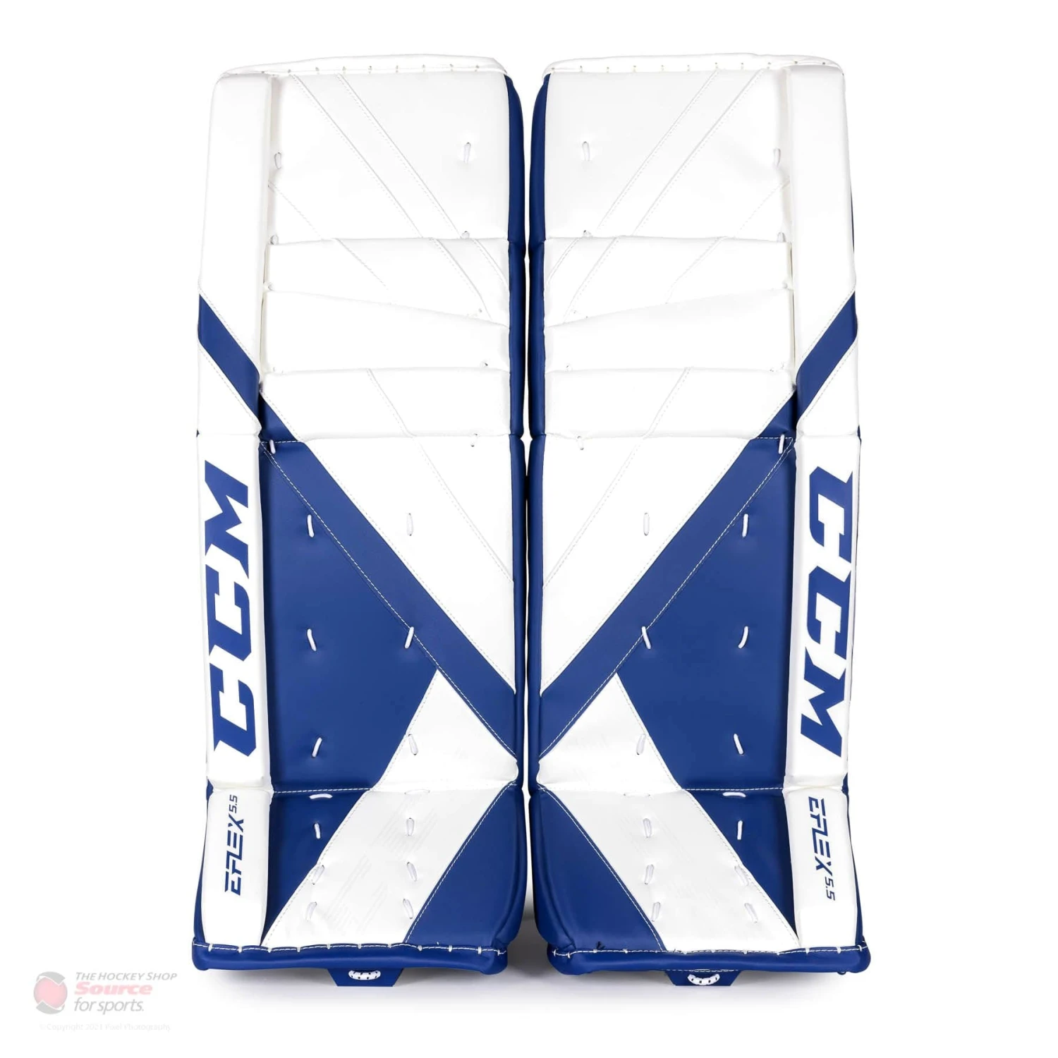 CCM Extreme Flex E5.5 Junior Goalie Leg Pads - Source Exclusive - Image 18
