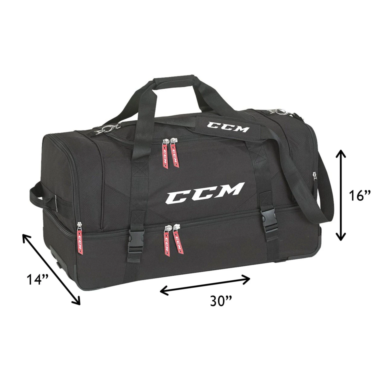 CCM Hockey Referee Wheel Bag - Image 2