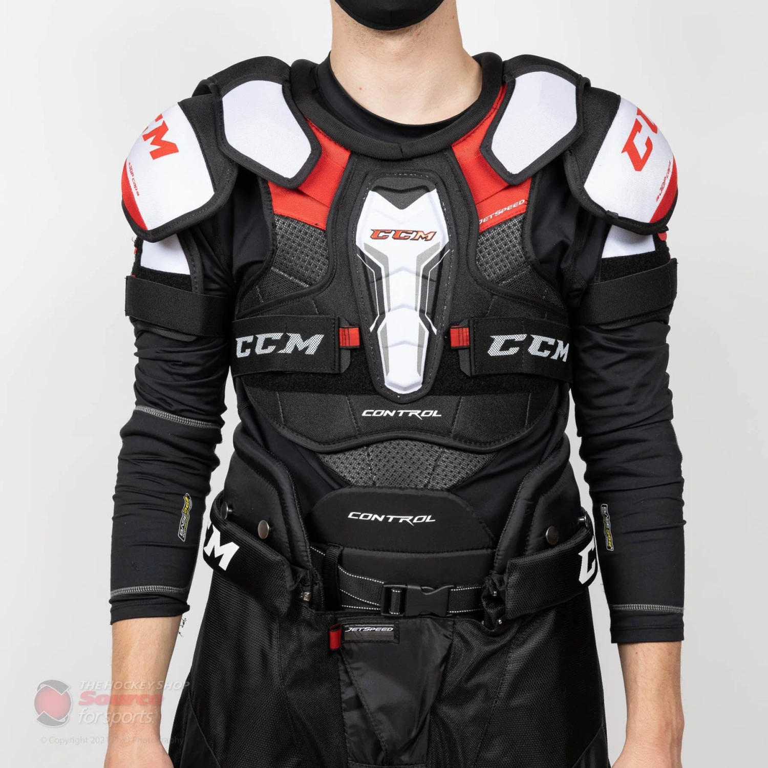 CCM Jetspeed Control Senior Hockey Shoulder Pads (2021) - Image 2