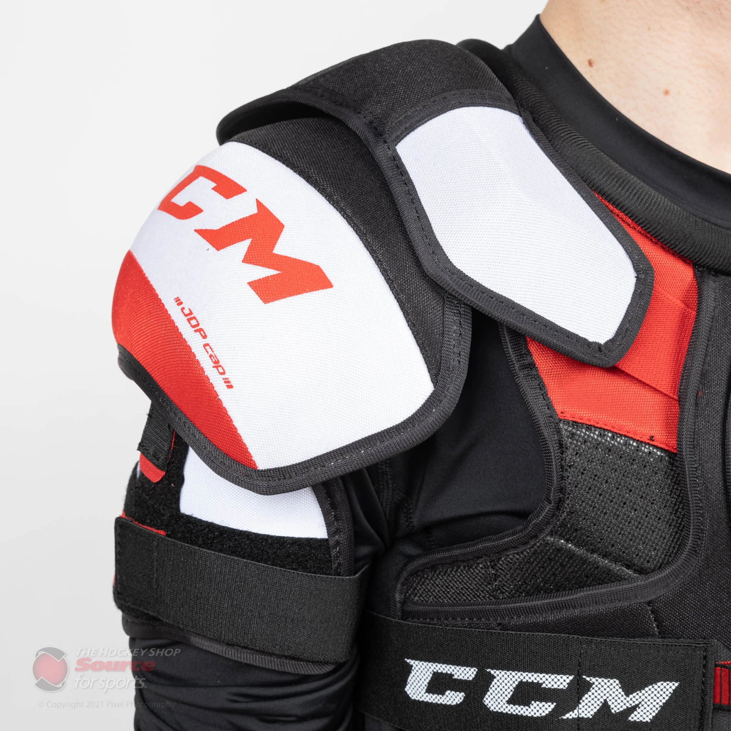 CCM Jetspeed Control Senior Hockey Shoulder Pads (2021) - Image 9