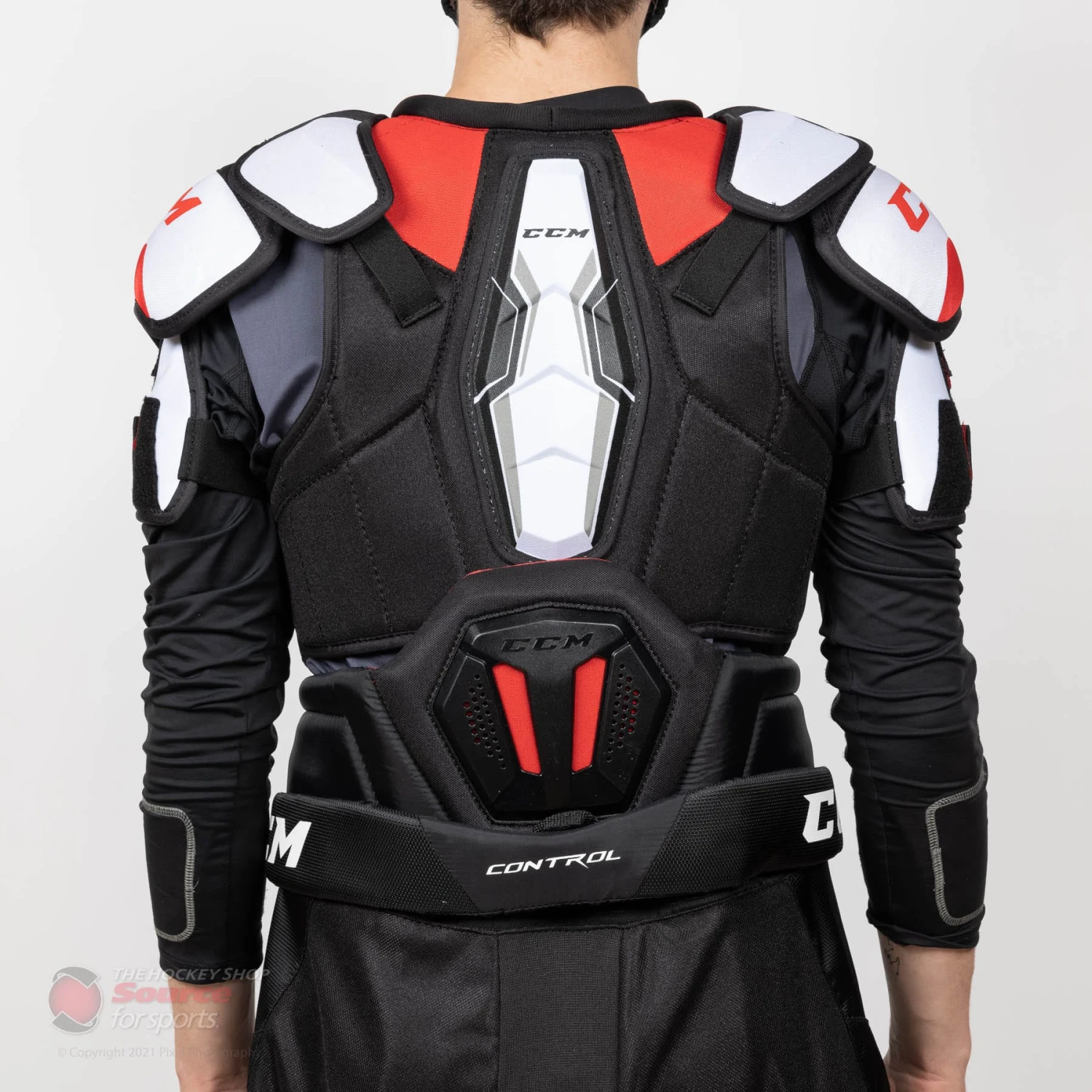 CCM Jetspeed Control Senior Hockey Shoulder Pads (2021) - Image 3