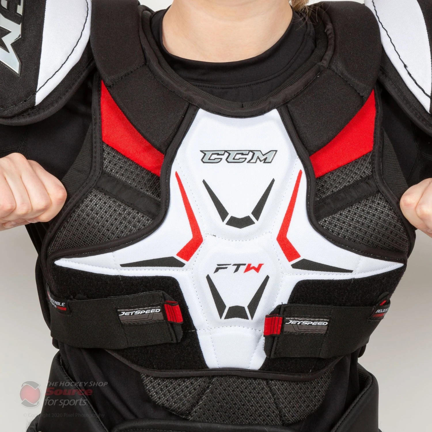 CCM Jetspeed FTW Womens Hockey Shoulder Pads - Image 9