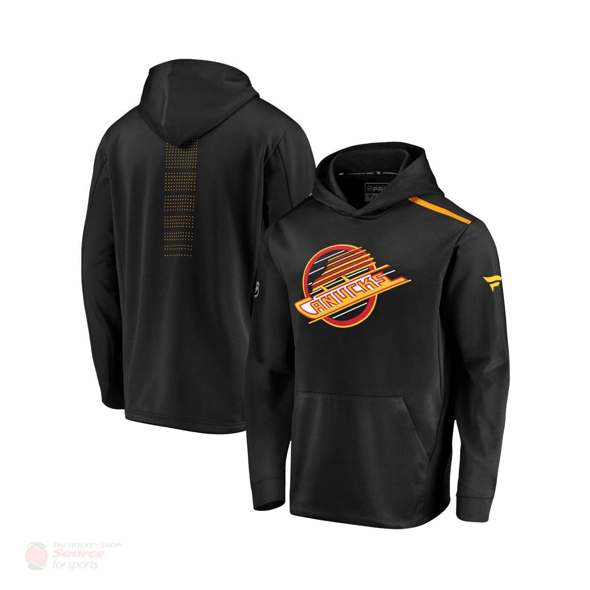 Vancouver Canucks Skate Fanatics Pullover Mens Hoodie