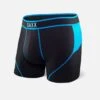 Saxx Kinetic Boxers - Black / Electric Blue