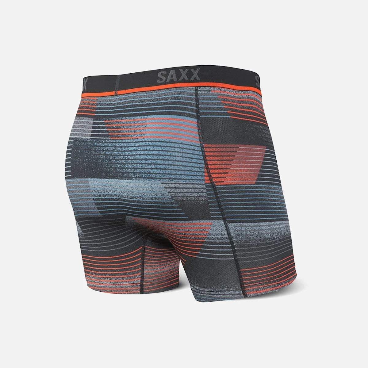 Saxx Kinetic HD Boxers - Black Sonic Stripe - Image 2