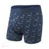 Saxx Platinum Boxers - Navy Kimono