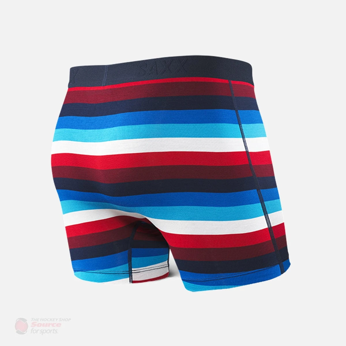 Saxx Ultra Boxers - Navy / Red - Image 2