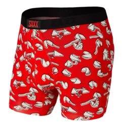 Saxx Ultra Boxers - Red Misfortune Cookie