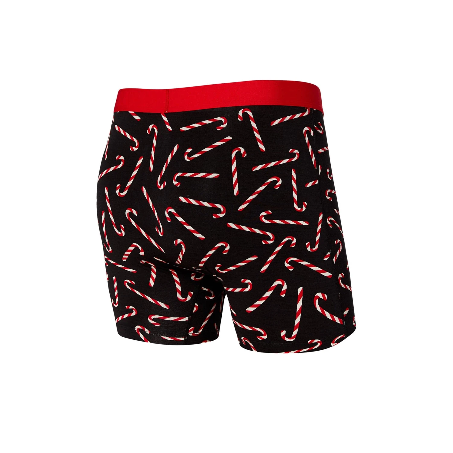 Saxx Vibe Boxers - Black Candy Canes - Image 2