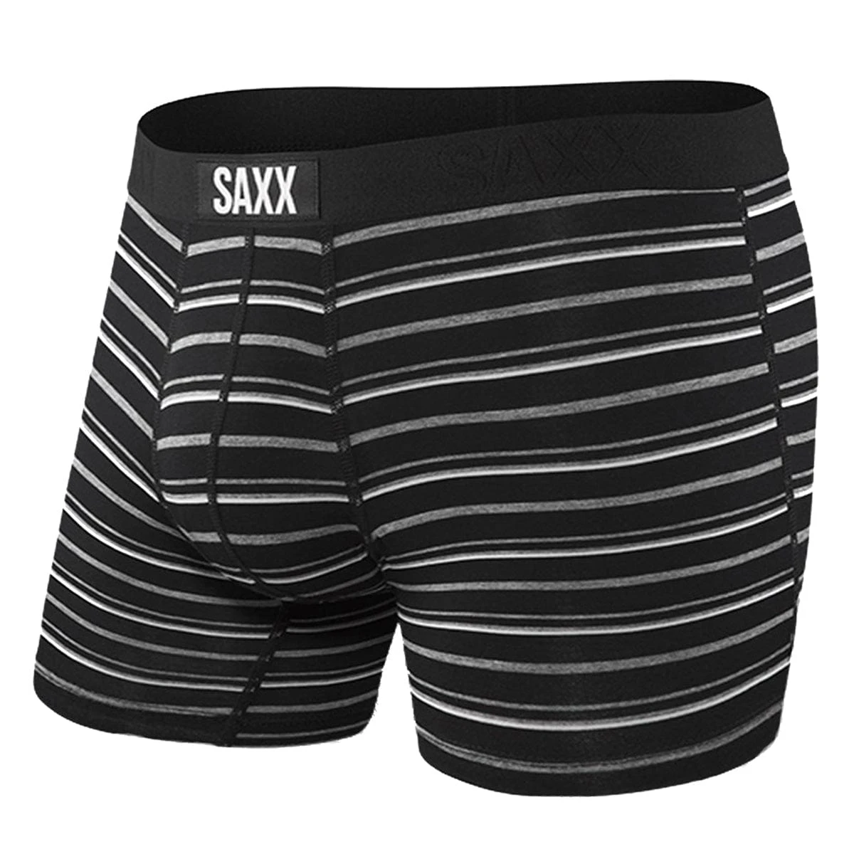 Saxx Vibe Boxers - Black Coast Stripe