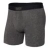 Saxx Vibe Boxers - Graphite Heather