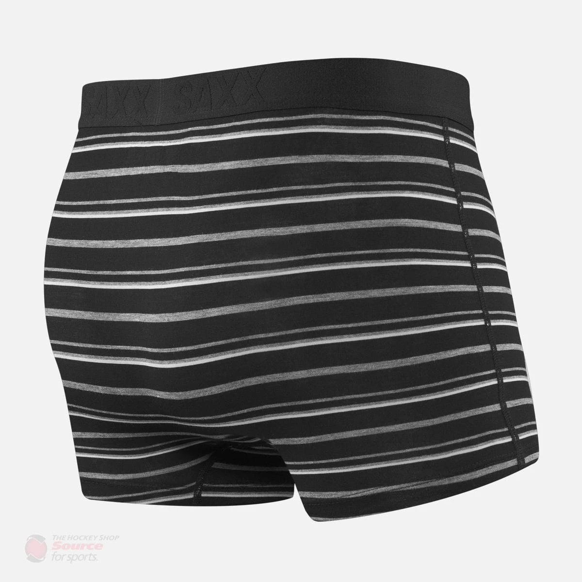 Saxx Vibe Boxers (Trunk Fit) - Black Coast Stripe - Image 2