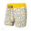 Saxx Vibe Boxers - Yellow TGI Fried Egg