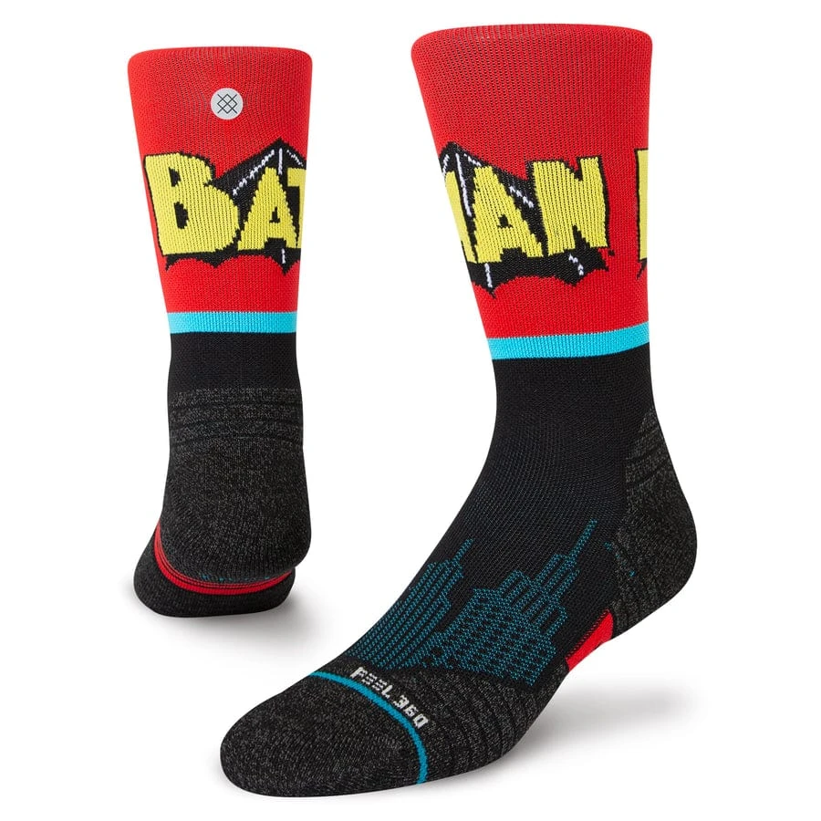 Stance Athlete Batman Comic Mid Socks