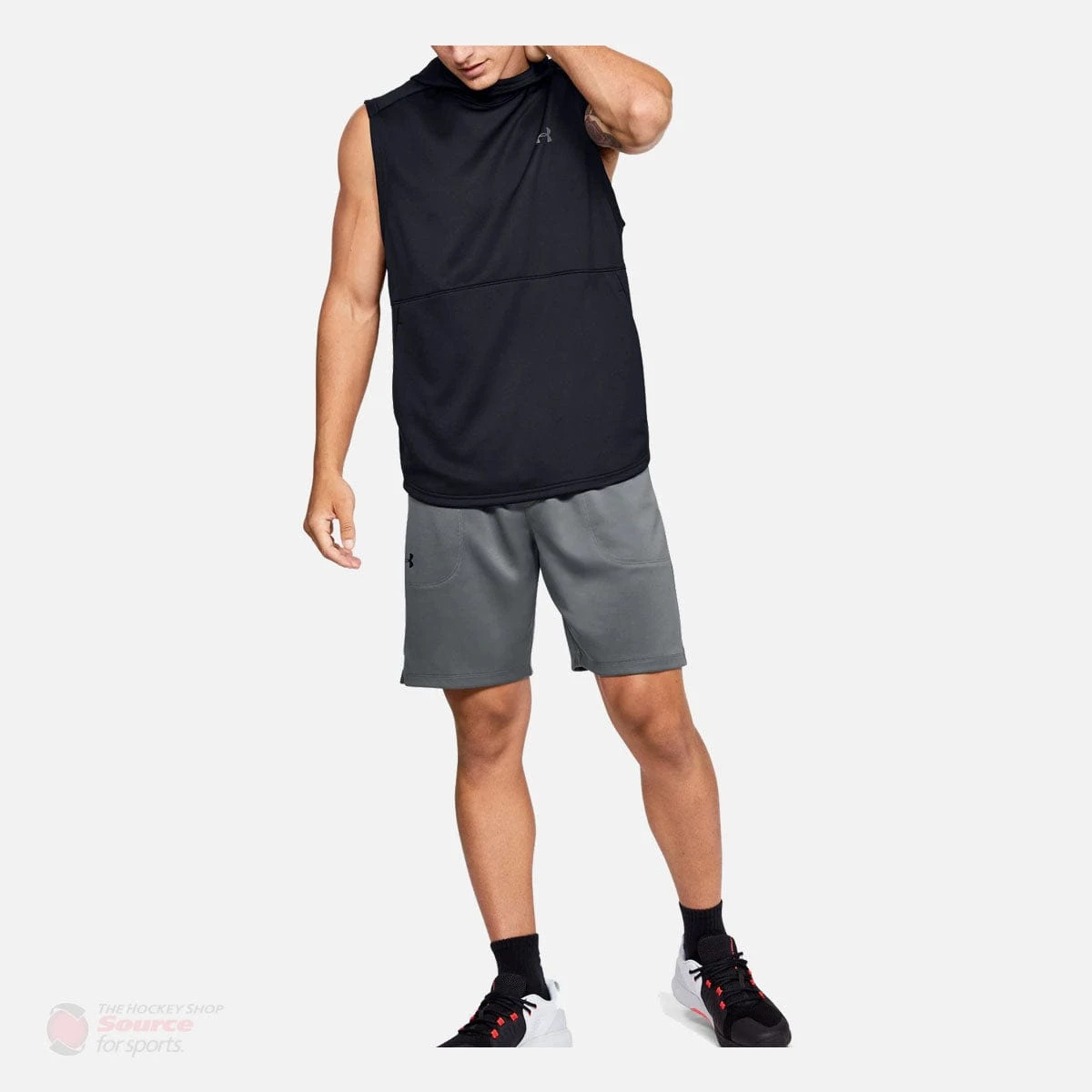 Under Armour MK-1 Sleeveless Mens Hoodie - Image 2