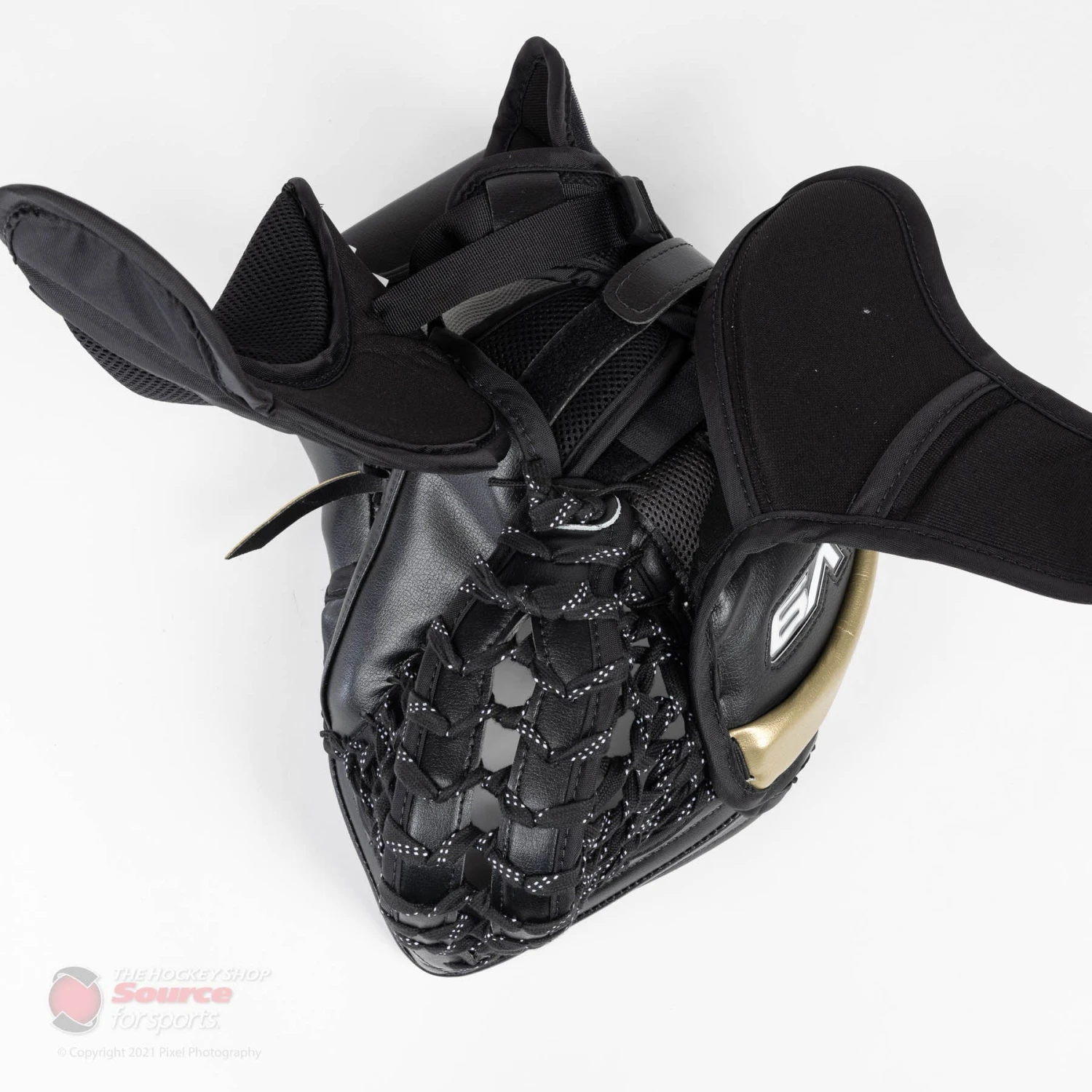 Vaughn Velocity V9 XP Pro Carbon Senior Goalie Catcher - Pulse Graphic - Image 7