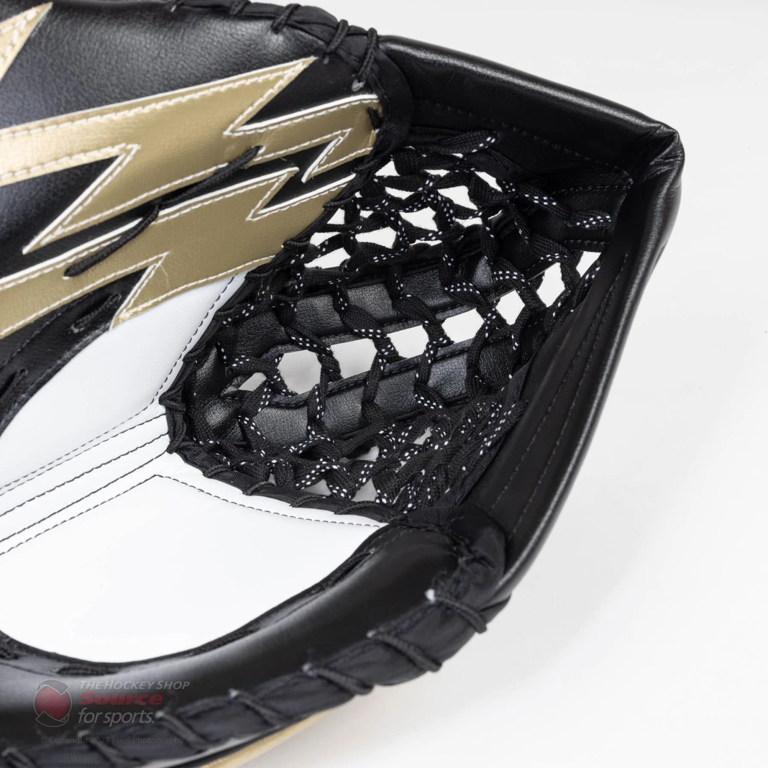 Vaughn Velocity V9 XP Pro Carbon Senior Goalie Catcher - Pulse Graphic - Image 2