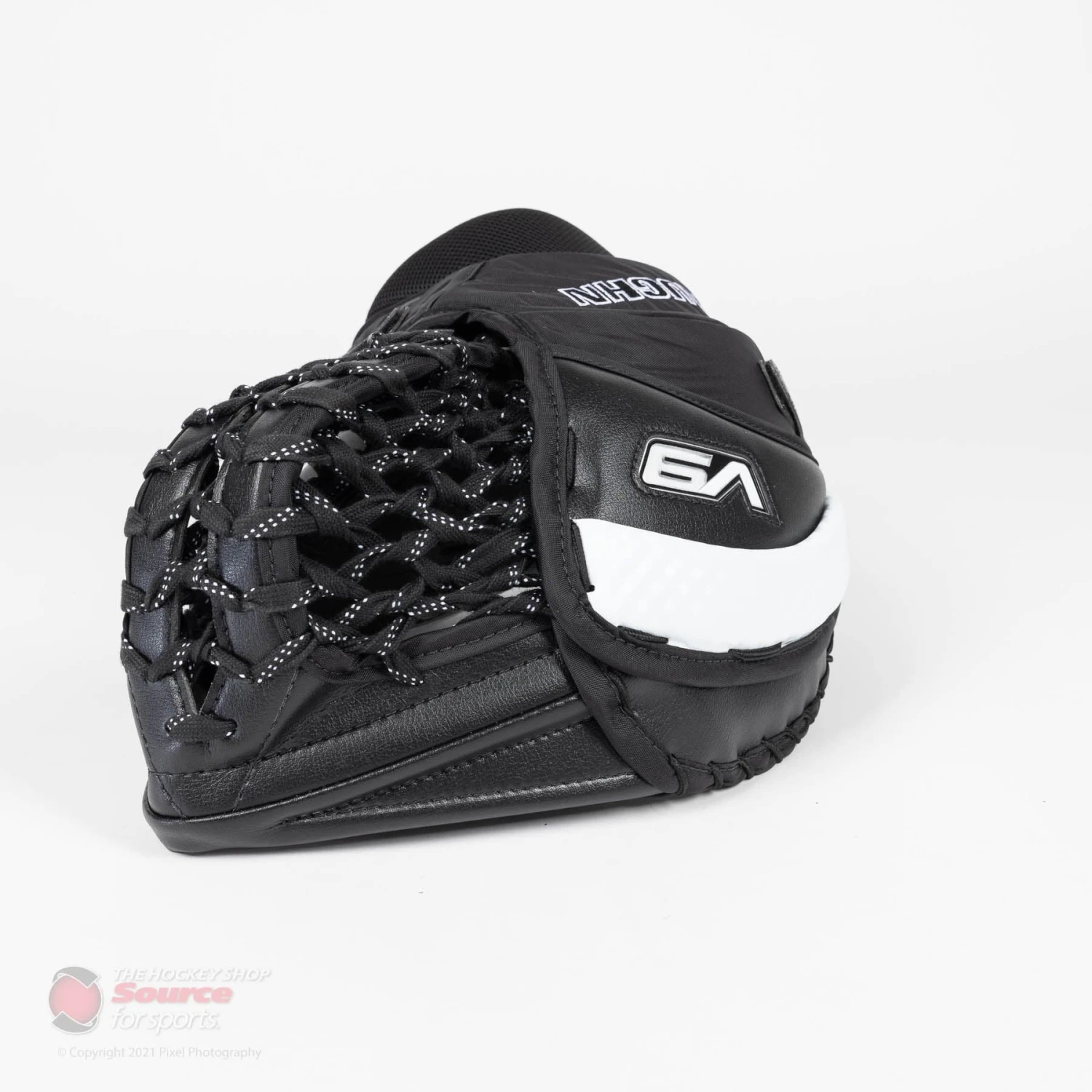 Vaughn Velocity V9 XP Pro Carbon Senior Goalie Catcher - Swirl Graphic - Image 5