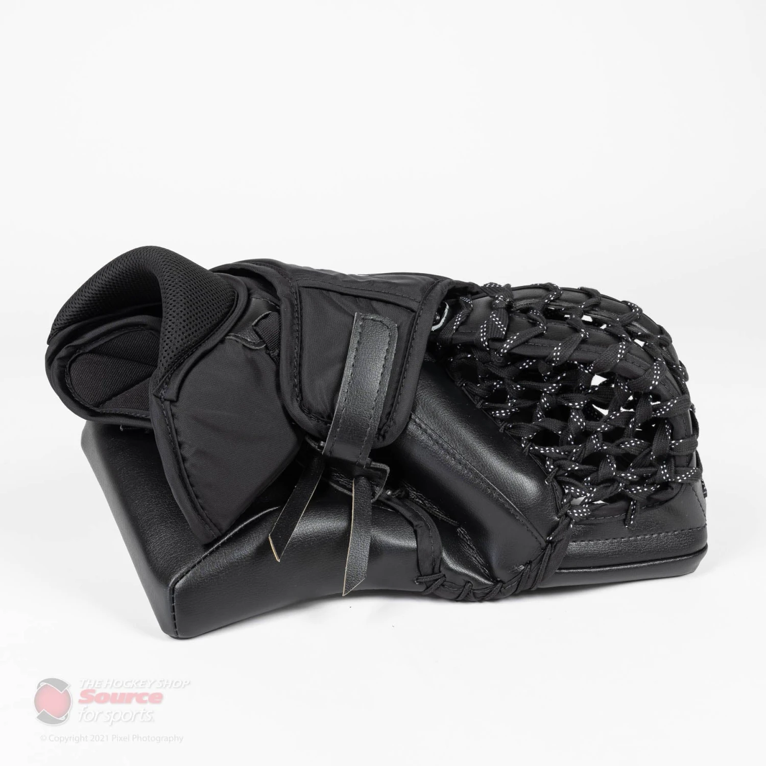 Vaughn Velocity V9 XP Pro Carbon Senior Goalie Catcher - Swirl Graphic - Image 4