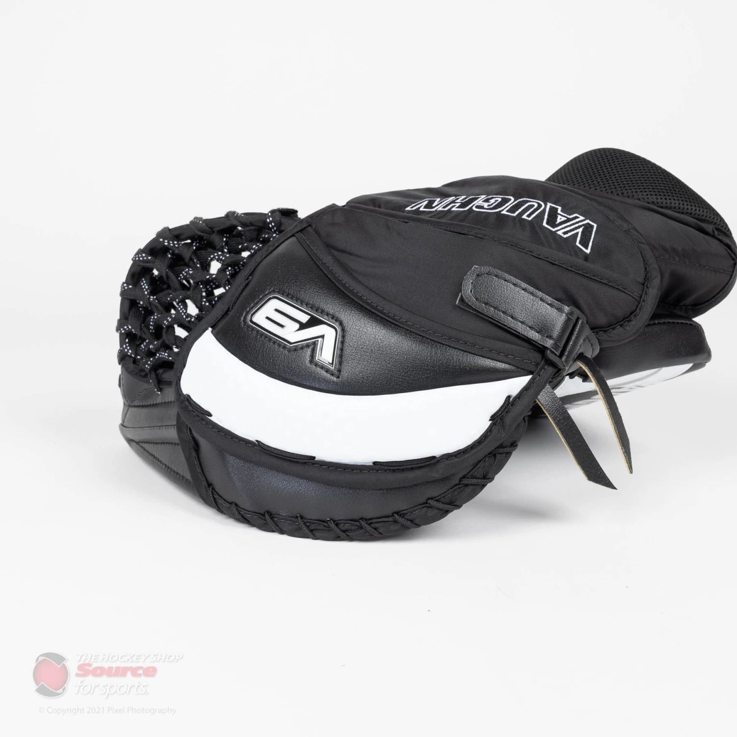 Vaughn Velocity V9 XP Pro Carbon Senior Goalie Catcher - Swirl Graphic - Image 6