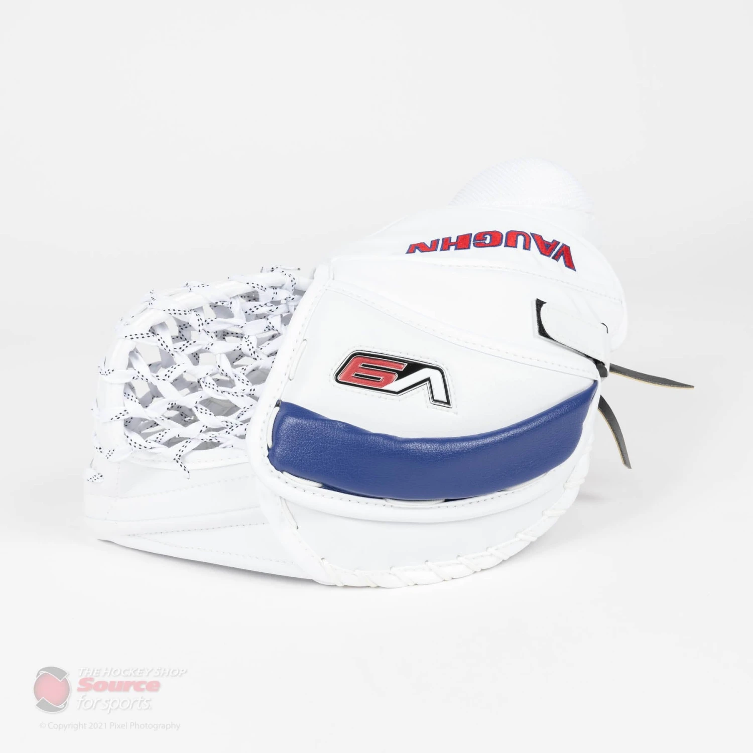 Vaughn Velocity V9 XP Pro Carbon Senior Goalie Catcher - Swirl Graphic - Image 13