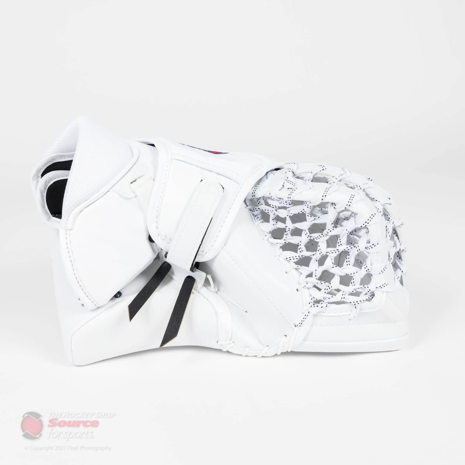 Vaughn Velocity V9 XP Pro Carbon Senior Goalie Catcher - Swirl Graphic - Image 12